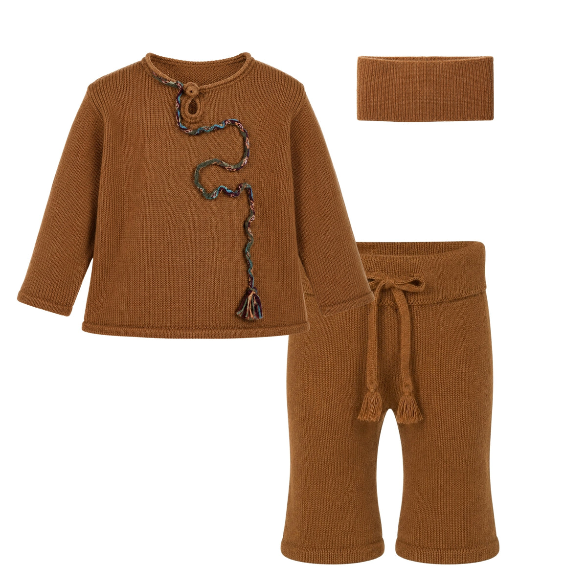 Kids Knitwear Bundle | Camel