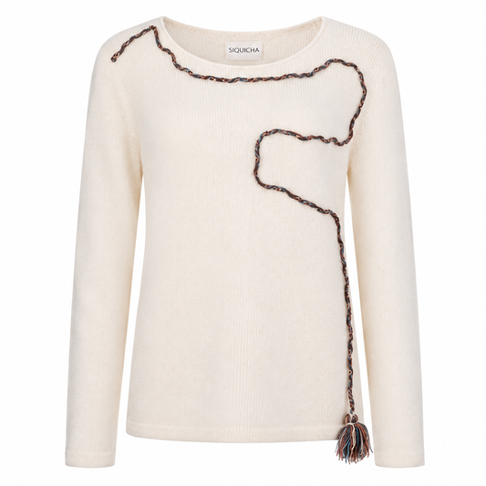 Q'enqo Sweater | Pearl